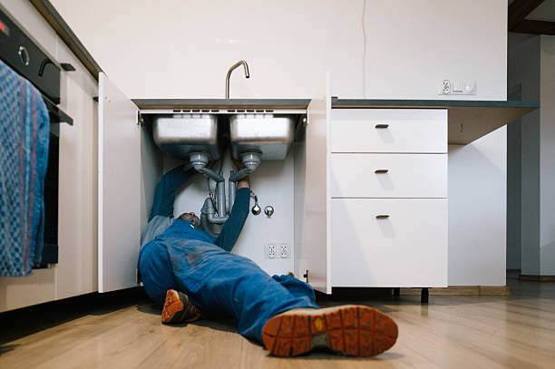 Professional Drain Cleaning technician working in Bullhead City, AZ